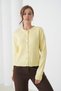 Premium Yarn Crew Neck Regular Fit Knitwear Cardigan Aw25Hi0055 - 3