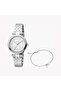 Women's Silver Stainless Steel Watch, Silver Dial | Es1l196m0015