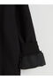 Lcw Kids Black Wednesday Printed Girls' Thick Sweatshirt - 4