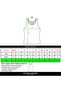 Maksim Ribana Combed Thin F Corded Fabric Organic Cotton Extra Long Men's Undershirt Boxed Pack of 5 - 7