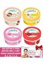 Cire Aeptine Hand Cream Care Set 30 ml X 4 Pieces + Makeup Removal Wipes 25 Pack Gift