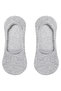 Boxed 10 Pairs Bamboo Cristopher Unisex Stitch-Free Invisible Non-Slip Silicone Ballerina Socks