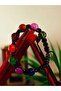 Macrame Bracelet Handmade Pure Natural Stone Custom-Made Hematite Stone, Lava Stone, Agate Stone Amatis Stone - 7