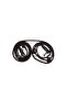 Dog Walking Leash Hands-Free Dog Hands Free 8 mm Dark Brown