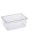 Storage Box with Transparent Plastic Lid 9l - 2