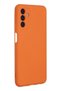 Mtxdpn Samsung Galaxy A04S Case Nano Inside Velvet Silicone (191527) - Orange - 2