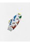 Boys' Cotton Gray Color Dinosaurs Patterned Fleece-Lined Long Sleeve Winter Pajamas Set - 6