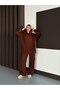 Women's Modal Fabric Premium Quality Snap Button Detail Pocket Suit