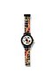 FM ANALOG KIDS WRISTWATCH WITH SOCCER FIGURE BLACK AND WHITE