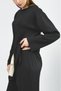 Women's Modal Tunic Pants Set Black - 8