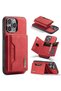 iPhone 13 Pro Max (6.7 Inch) Compatible 2-in-1 Detachable Wallet Card Holder Lux Leather Case