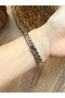 Vintage Gold-Silver Inside Burgundy Women's Wristwatch - 2
