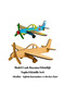Model Airplane Design Set - Wooden Airplane Painting - Airplane Design Activity Set - Set of 50 - 4