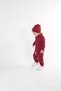 Turtleneck Throat Ribbed Cotton Beret 3-Piece Set Baby and Children's Clothing - 5