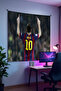 Messi Football Player Wall Cloth - High Quality Fabric, Room Decor Tapestry Wall Hanging - 2