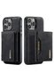 iPhone 13 (6.1 Inch) Compatible 2-in-1 Detachable Wallet Card Holder Lux Leather Case - 4
