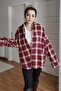 Cotton Plaid Lumberjack Shirt Oversized - 5