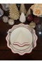 Embroidered Round Supla American Service. Red (1 Piece) - 4