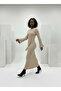 Women's Long Knitwear Dress - 3