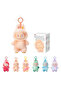 Labubu Doll Keychain for Kids, Colorful Plush Toy Shining Eye, Cute Gift Cartoon Display Figures - 3