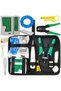 LAN network cable test set, 6 pieces set