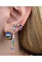 Colorful 3-Piece Steel Earring Set