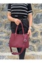 Women's New Season Soft Leather Adjustable Strap Stylish Hand and Shoulder Bag Shoulder Bag - 5