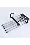 5-Piece Organizer Pants Hanger – Foldable Tie, Skirt, Shawl, Dress Hanger - 2