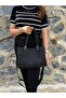 Women's New Season Soft Leather Adjustable Strap Stylish Hand and Shoulder Bag Shoulder Bag - 5