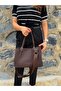 Women's New Season Soft Leather Adjustable Strap Stylish Hand and Shoulder Bag Shoulder Bag - 5