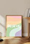 One Piece Wooden Framed Living Room Hall Kitchen Painting Tk1928