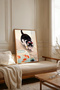 One Piece Wooden Framed Living Room Hall Kitchen Painting Tk1973