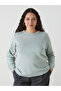 Crew Neck Patterned Women's Knitwear Sweater