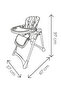 SOJA TREES High Chair - Grey - 6