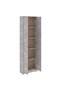 Hallway Wardrobe Concrete Grey 55x25x189 cm Engineered Wood - 5