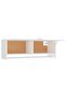 Wardrobe White 100x32.5x35 cm Engineered Wood - 4