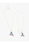 Multi-Colored Planet 2-Piece Friendship Necklace - 2