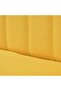 Sofa Fabric 117x55.5x77 cm Yellow - 5