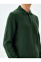 Knitwear Sweater Polo Neck Basic Long Sleeve Button Detail - 5