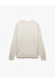 Long Sleeve Crew Neck Basic Knitwear Sweater - 4