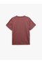 Regular Fit Short-Sleeved Crew Neck Cotton Printed T-Shirt - 2