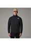 Nf0A89Jgu8M1-M Glacier Full Zip Gray Zippered Collar Standard Plain Men's Sweatshirt