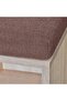 Shoe Storage Bench 10 Compartments Oak Colour - 2