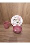 Mama Set / Breakfast for One Person 3 Pieces Dried Rose with Hearts - 3
