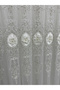 3158 Valeria Gold 1/3 Pleated Bamboo Tulle Curtain - 3