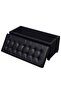 Storage Ottoman Artificial Leather Black - 6