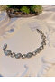 Silver Color Vip Bracelet with Zircon Stone Ring Detail - 2