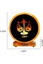 Himalayan Salt Lamp - Zodiac Sign Libra GH-CSL-042 F - 4
