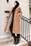 Tay Feather Coat E9154 Camel