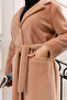 Tay Feather Coat E9154 Camel - 3
